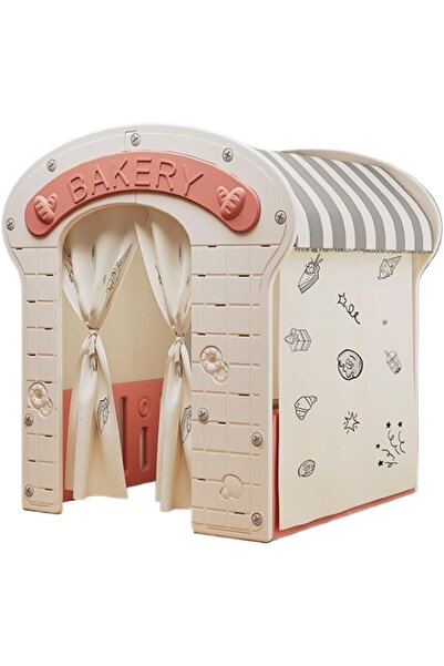 Nichiduta Garden Pink Bakery children's playhouse, illuminated, elegant entra...