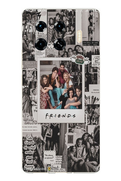 TechTree Tecno Spark 20 Pro+ Plus Compatible Friends Nostalgia Designed Print...