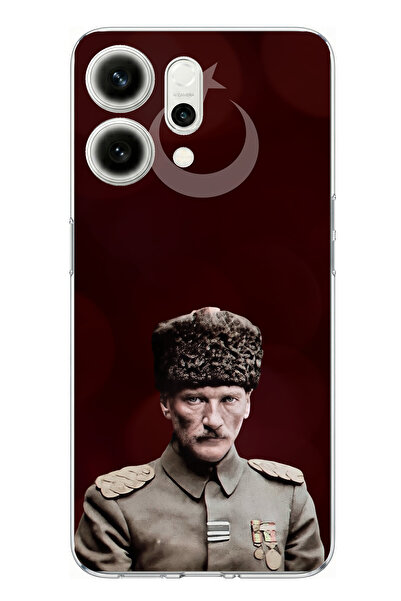 TechTree حافظة سيليكون متوافقة مع هاتف اوبو رينو 14 5G على شكل نجمة القمر وال...