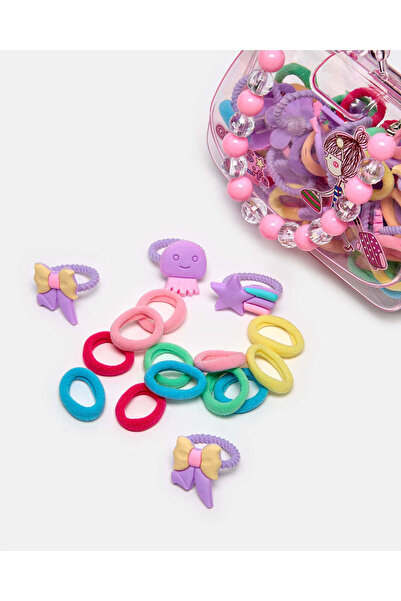 REDTAG Girls Assorted Hair Accessories Box