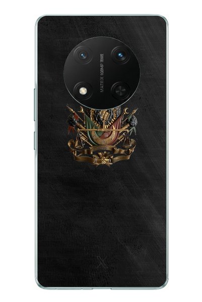 TechTree Honor X9C Compatible Ottoman Tughra Detailed Printed Silicone Case
