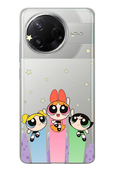 TechTree Printed Silicone Case with Powerpuff Girls Design Compatible with Po...