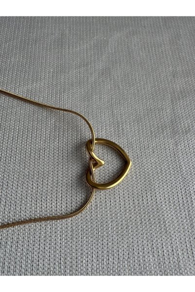 LuneraDesign Gold Color Elegant Necklace with Heart Figure – Gift Women's Jewelry