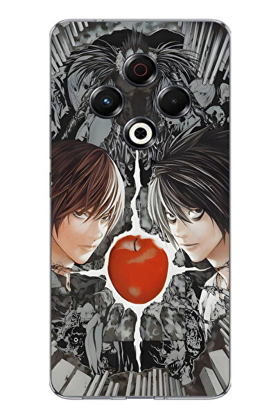 TechTree غطاء سيليكون مطبوع متوافق مع تكنو سبارك 30 بتصميم غلاف ديث نوت