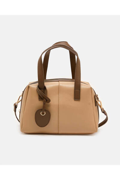 REDTAG Women Brown Plain Bollin Bag