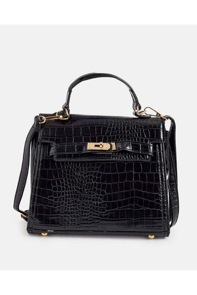 REDTAG حقيبة يومية نسائية سوداء اللون