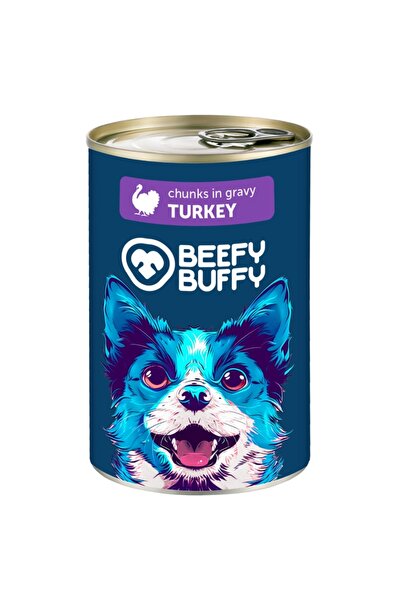 OEM Umeda Super Premium Dog Food BEEFY BUFFY 71% Κρέας – Γαλοπούλα 415g