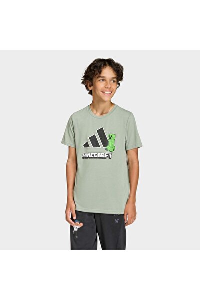 adidas Children's Green T-Shirt J Mc Tr Tee Kd6873