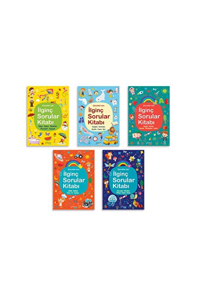 Yakamoz Yayınları İlginç Sorular Kitabım Serisi - 5 Kitap