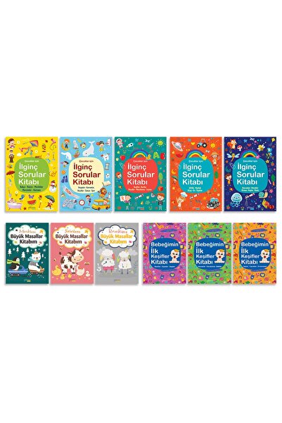 Yakamoz Yayınları Büyük Kitaplarım Serisi - 11 Kitap