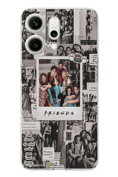 TechTree Oppo Reno 14 5g Compatible Friends Nostalgia Design Printed Silicone...