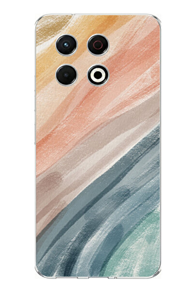 TechTree Tecno Spark 30 Pro Compatible Modern Color Palette Printed Silicone ...