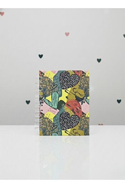 Lizy مخطط حلزوني مع علامة تبويب |   12×17 سم |   مخطط أسبوعي ودفتر ملاحظات