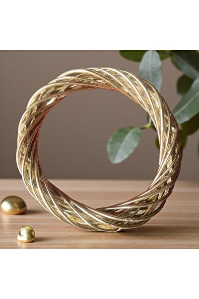 ART PINE Natural Bamboo Door Ornament Gold Elegance - Door Wall Decoration -H...