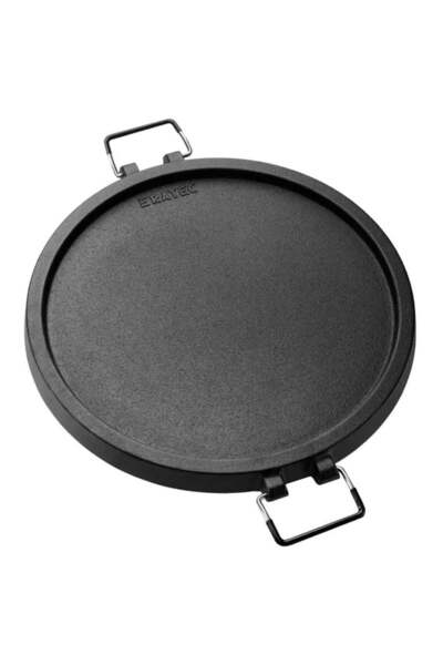 ERATEC Dökme Demir Izgara – 2 Kulplu, Ø 32 cm