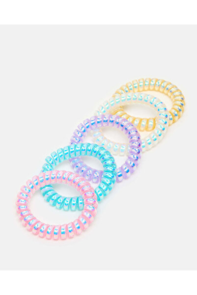 REDTAG Girls Assorted Embellished Scrunchie Set (Pack of 5)