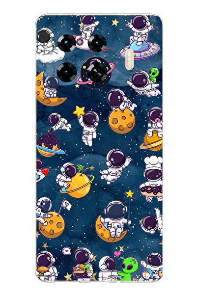 TechTree حافظة سيليكون متوافقة مع هاتف Tecno Spark 20 Pro+ Plus Little Astron...