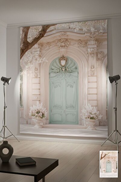 Baskı Madeni kutlama, nişan, moda, plato temalı modern Arka plan, 200x300 Cm ...