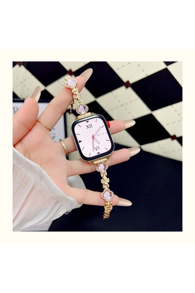 Alstrap Huawei Watch Fit 4 Pro Fit 4 Fit 3 Compatible Stony Clover Pattern Me...