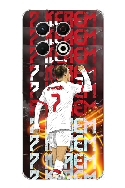 TechTree حافظة سيليكون متوافقة مع هاتف Tecno Spark 30 Pro من Kerem Aktürkoğlu...