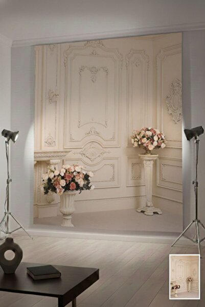 Baskı Madeni kutlama, nişan, moda, plato temalı modern Arka plan, 200x300 Cm ...