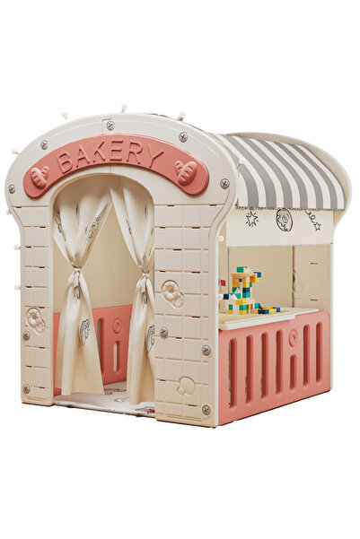 Nichiduta Garden Nichiduta Graden pink Bakery children's playhouse, illuminat...
