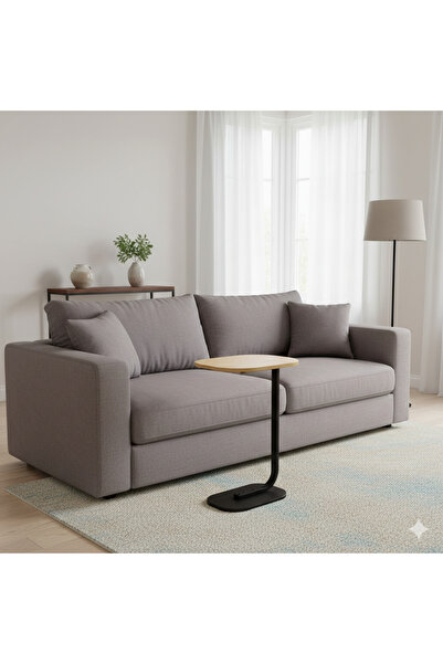 SADANHOME Side table, modern coffee table for living room and bedroom 40x63 cm