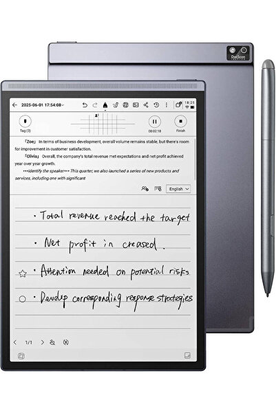 iflytek AINOTE Air 2, 8.2-Inch AI E-Ink Smart Digital Paper Tablet