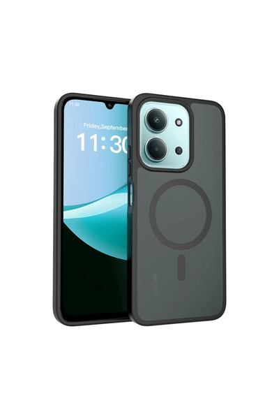 UnDePlus Case Matte Surface Sio Cover Compatible with Magsafe for Xiaomi Redm...