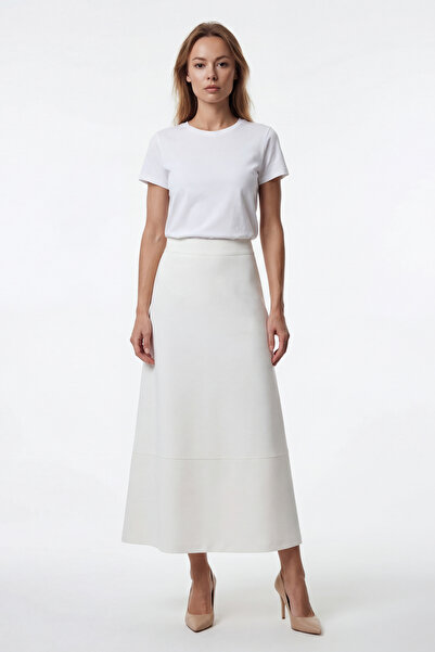 MAQ DESIGN Voque High Waist A-Line Long Skirt