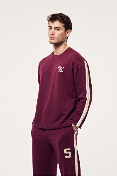 2512 Clothing سترة مريحة بتفاصيل مخططة