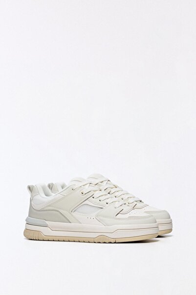 Bershka Chunky panelled trainers