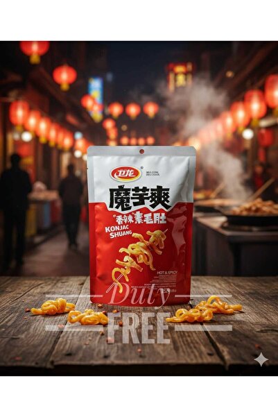 hijazigroup Wei Long Acılı ve Baharatlı Konjac Şeritleri 252g