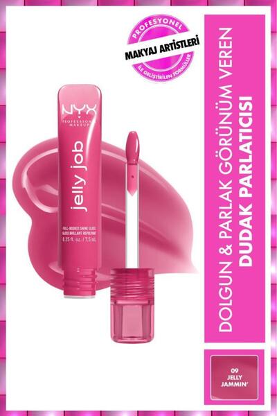 NYX Professional Makeup Jelly Job Dolgun & Parlak Görünüm Veren Dudak Parlatı...