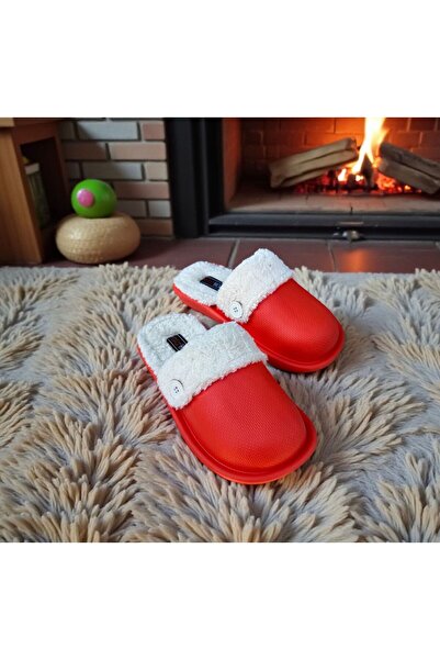 AkınalBella Women's Wool-Lined, Removable and Washable Office Casual Home Sli...