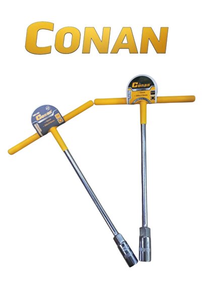 CONAN Set of 2 T-Handle Socket Wrenches – Model COTS812 (12mm) & COTS815 (15m...