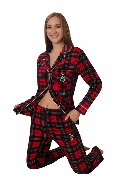 Victoria's Secret Bare Pijama dama, bluza si pantalon