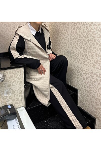 Armoni Üçlü Capitone Alt Üst Yelek Takım