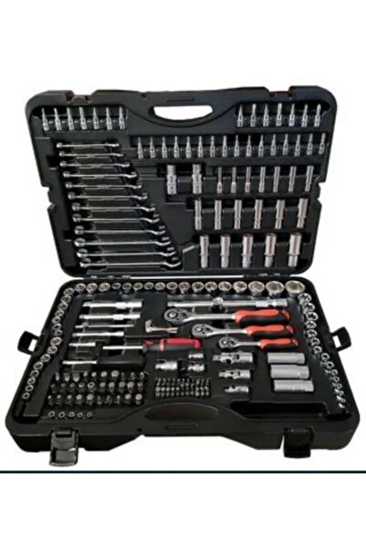 STOREONLINE 216 Piece Chrome Vanadium Tubular Combination Tool Set