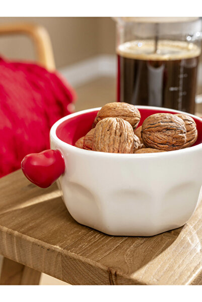 LC Waikiki Lcw Home Mixed Heart Figured Ceramic Bowl 14 cm from Renkli̇mağazadan