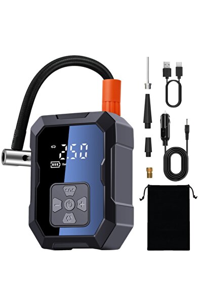 MOGODA Compresor auto cu baterie, 10,3 BAR / 150 PSI