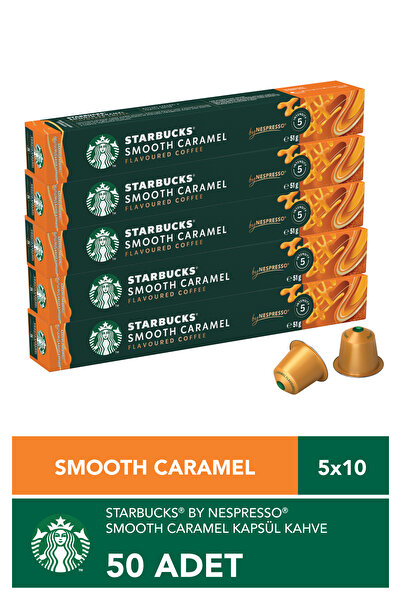Starbucks by Nespresso Caramel Kapsül Kahve 5 X 10 adet