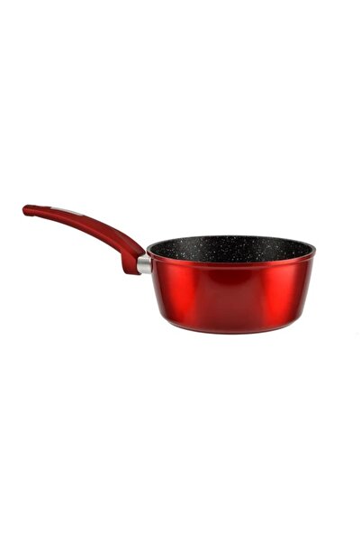 Perfect Home Saucepan with Metal Handle Red Line, 18 cm, Non-stick