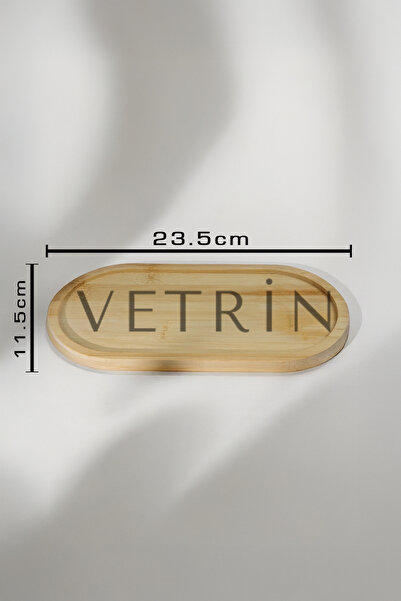 VETRİN Bambu Yağdanlık Standı