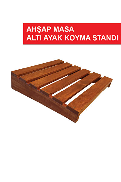 Bakasana Masa Altı Ayaklık – Ayak Koyma Standı - Ergonomik Konfor Desteği