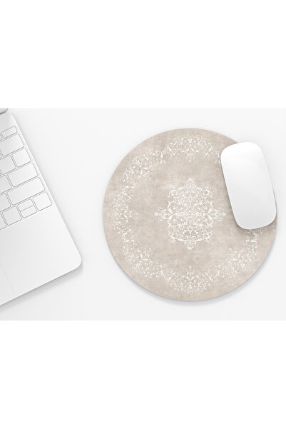 riyaz Carpet Patterned 16 Round Mousepad, Mouse Pad, Diameter: 19.50 cm