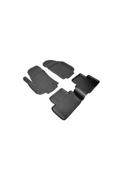 Lumi LUXURY Rubber mats tray compatible with Opel Zafira B 2006-2011