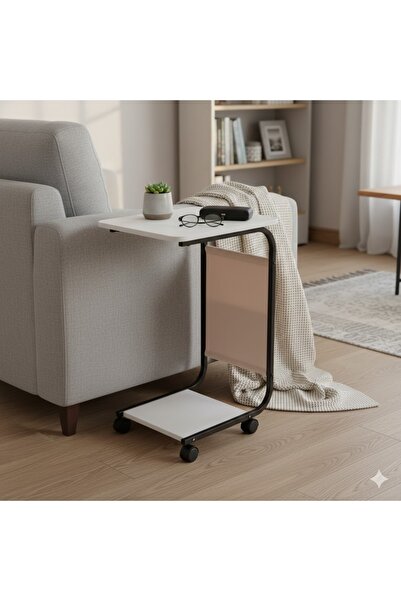 SADANHOME طاولة جانبية، طاولة قهوة حديثة لغرفة المعيشة وغرفة النوم