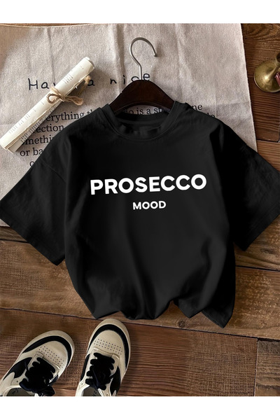 trendypassion Tricou unisex cu design imprimat Prosecco