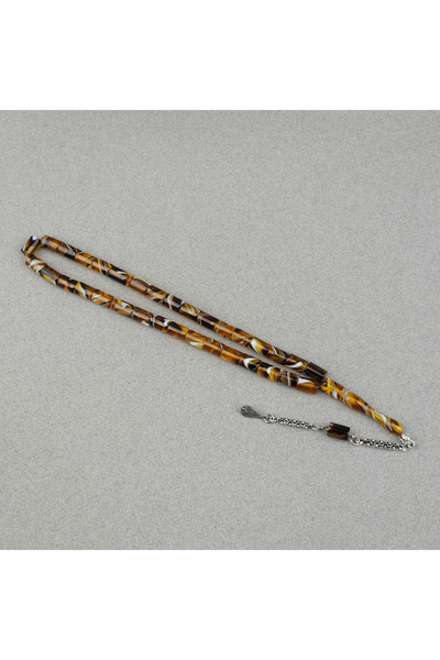 LapisDo Arizona Katalin Alpaca Püskül Kesim croială 7x10mm Tesbih - Maro Galben